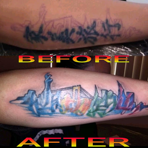 Explore blessed neck tattoo ideas, creative tattoo ideas in Vancouver, available at Studio X Tattoos & Piercings