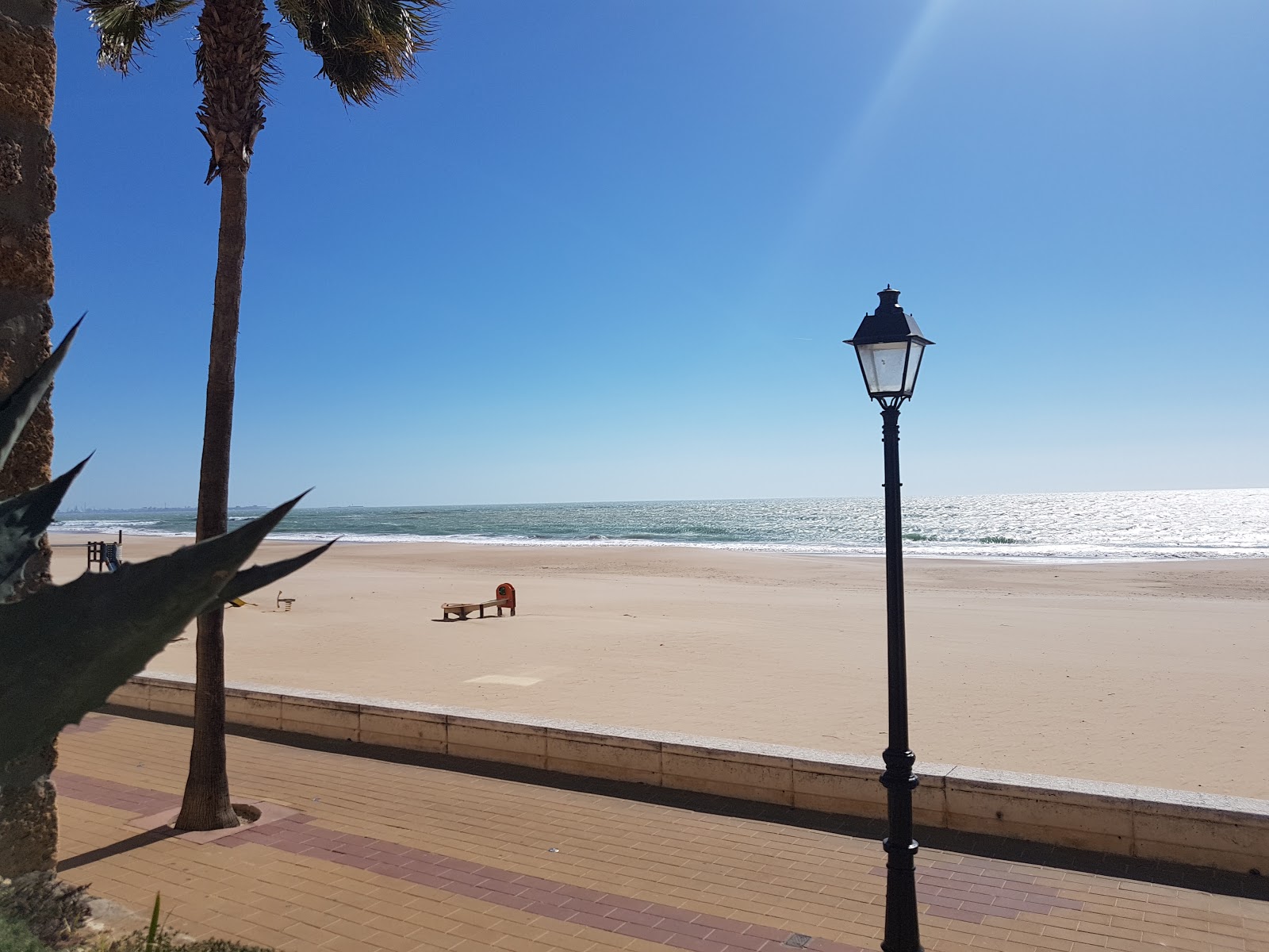 Foto af Playa de la Costilla med høj niveau af renlighed