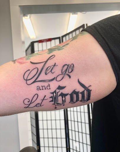 Explore karol g tattoo ideas, creative tattoo ideas in Poughkeepsie, available at Tattoo Voodoo