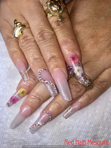 Nail Salon «Red Nails», reviews and photos, 1300 N Town E Blvd #105, Mesquite, TX 75150, USA