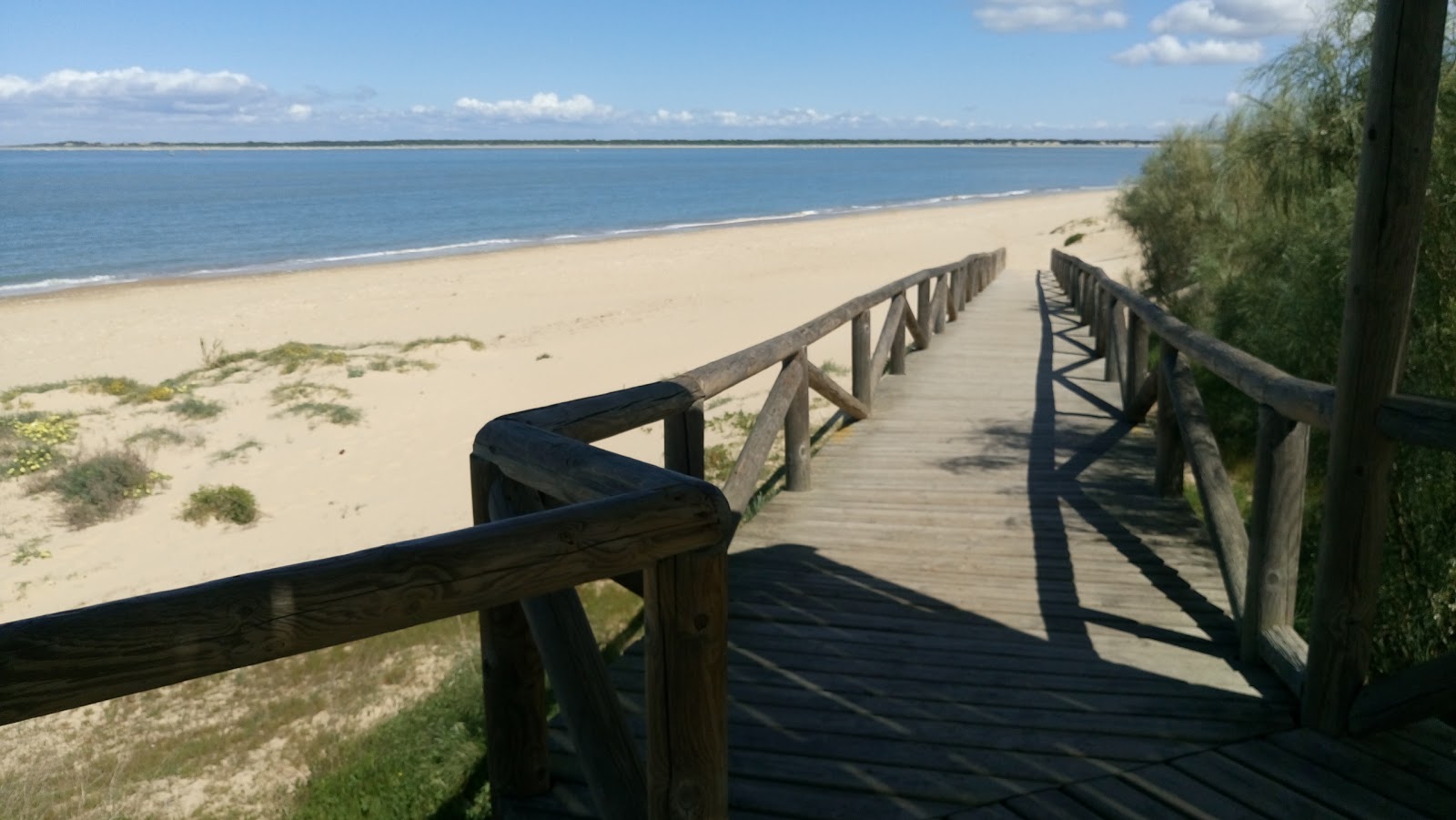 Foto di Playa Jara e l'insediamento