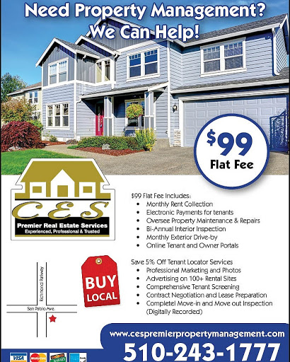 Property Management Company «CES Premier Real Estate Services and Property Management», reviews and photos, 15501 San Pablo Ave C, Richmond, CA 94806, USA