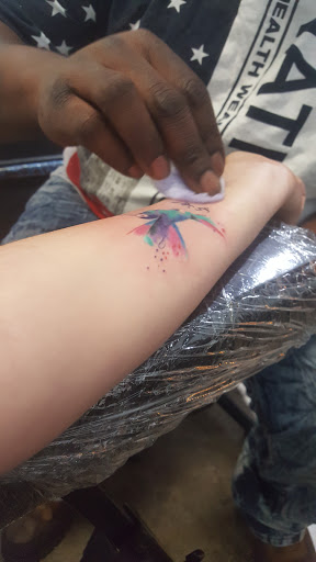 Explore baker tattoo ideas, creative tattoo ideas in Denison, available at Calypso Tattoo