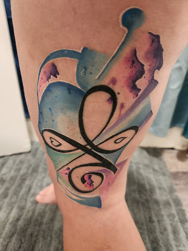 Explore black light tattoo ideas, creative tattoo ideas in Stevens Point, available at Against All Odds Tattoo