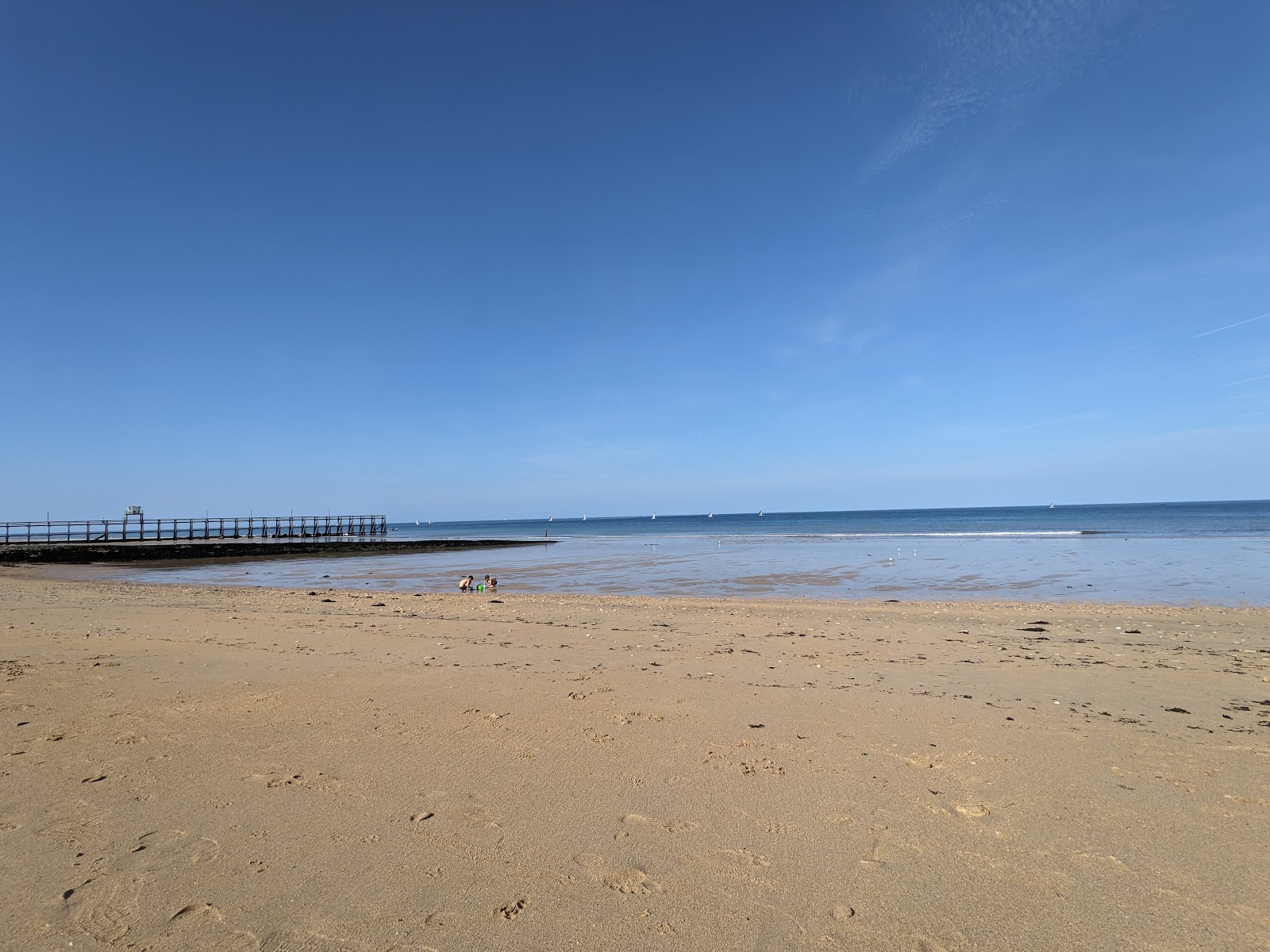 Photo of Sword Beach with turquoise pure water surface