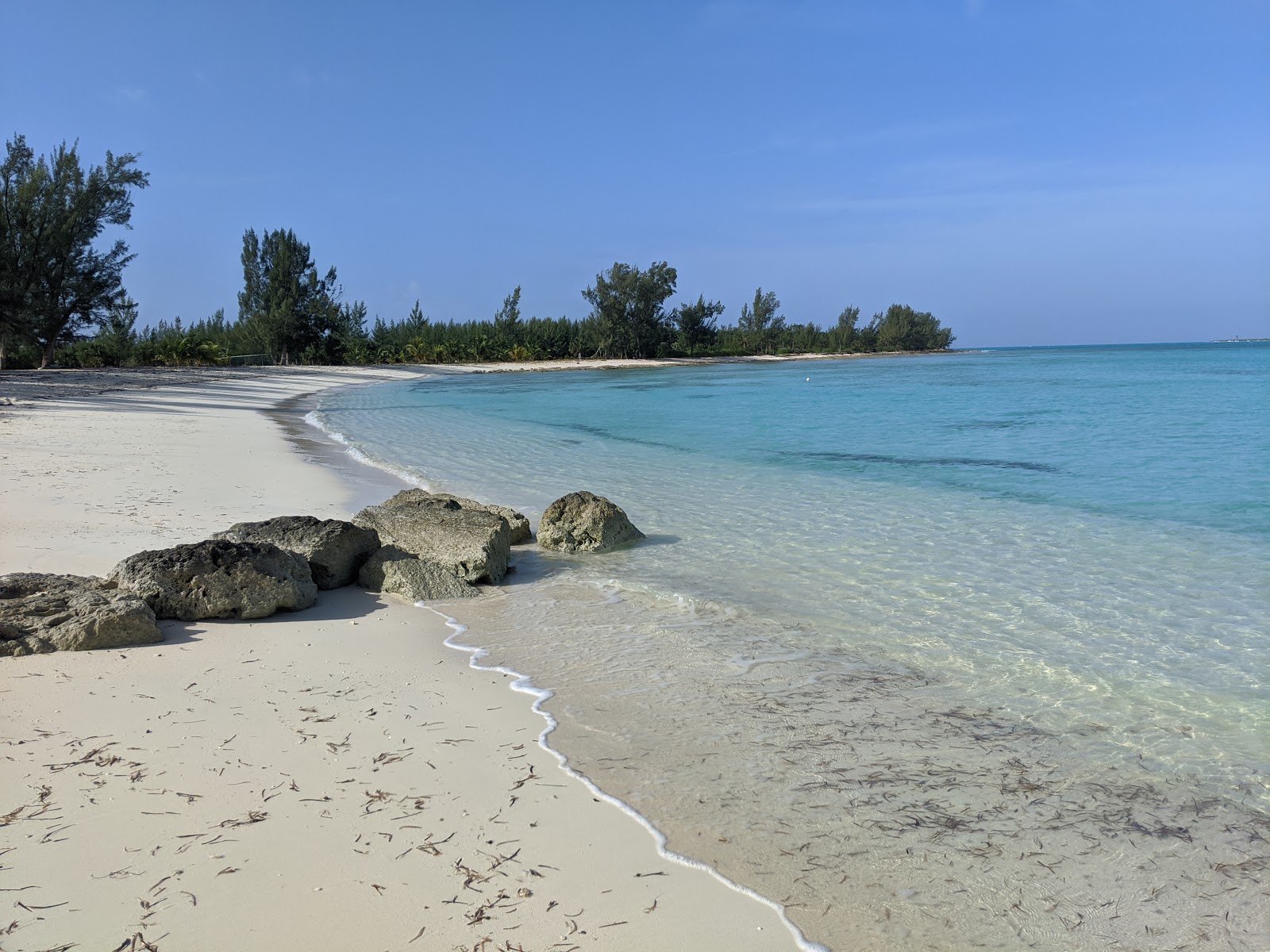 Fotografija Jaw's beach z svetel fin pesek površino