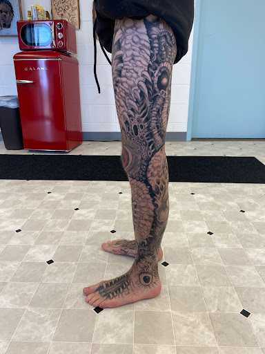 Explore back arm tattoo ideas for guys, creative tattoo ideas in Orland, available at K1LL3R ARTW0RK