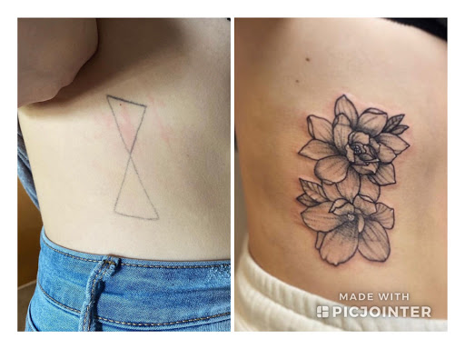 Explore mother daughter and son tattoo ideas, creative tattoo ideas in Kenosha, available at Kenosha Tattoo Company