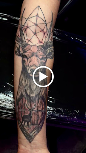 Explore la catrina tattoo ideas, creative tattoo ideas in Harrah, available at Gypsy Blood Body Art Studio