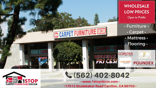 Furniture Store «1 Stop Carpet Furniture Decor», reviews and photos, 17512 Studebaker Rd, Cerritos, CA 90703, USA