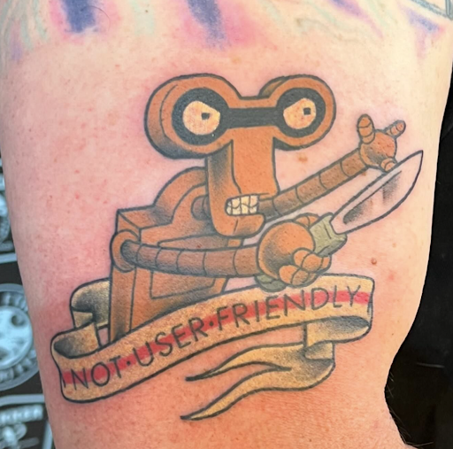 Explore it is what it is tattoo ideas, creative tattoo ideas in Saint Paul, available at Black Coffin Tattoo