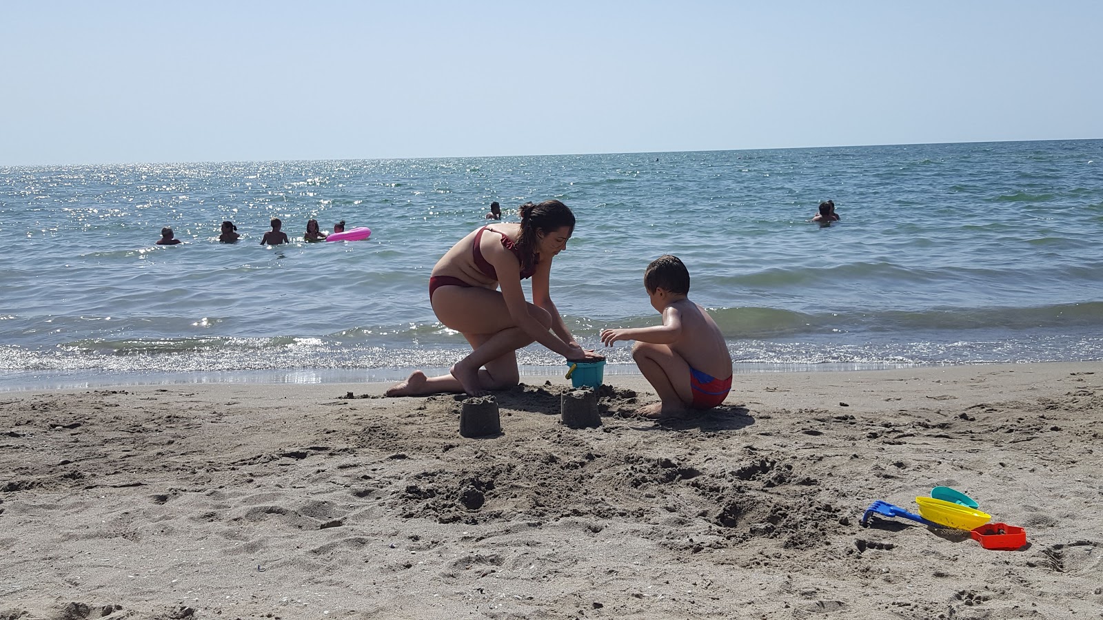 Spiaggia via del Mare'in fotoğrafı ve yerleşim