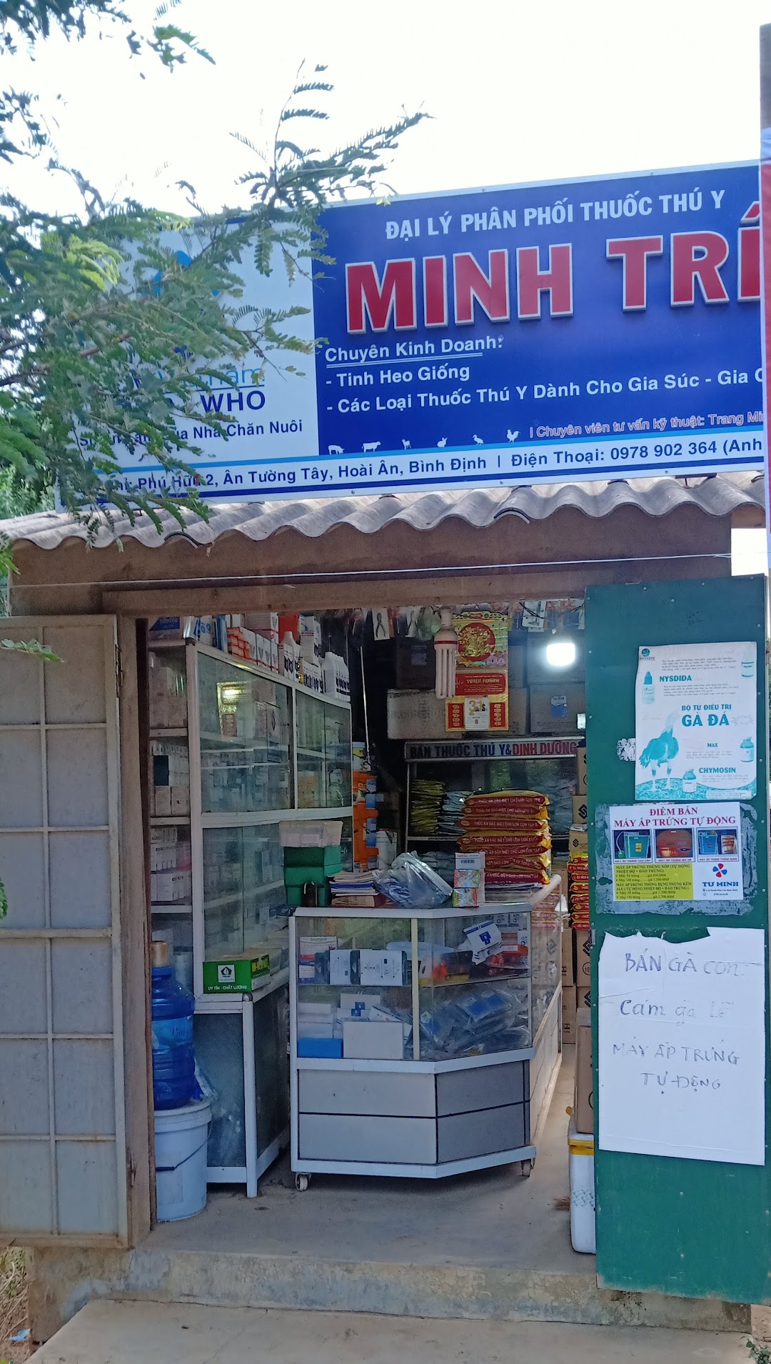 Cửa hàng thuốc thú y Minh Trí