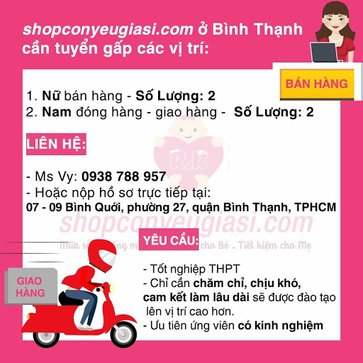 Top 20 cửa hàng babyhop Quận Bình Thạnh Hồ Chí Minh 2022