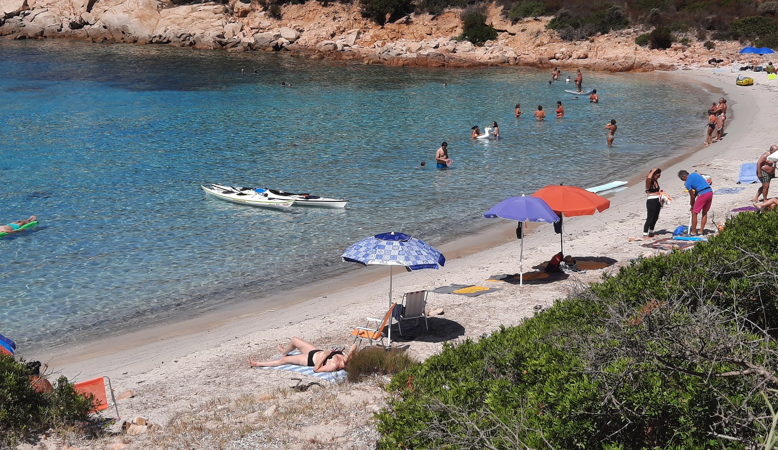 Foto av S'ortixeddu Strand med #42