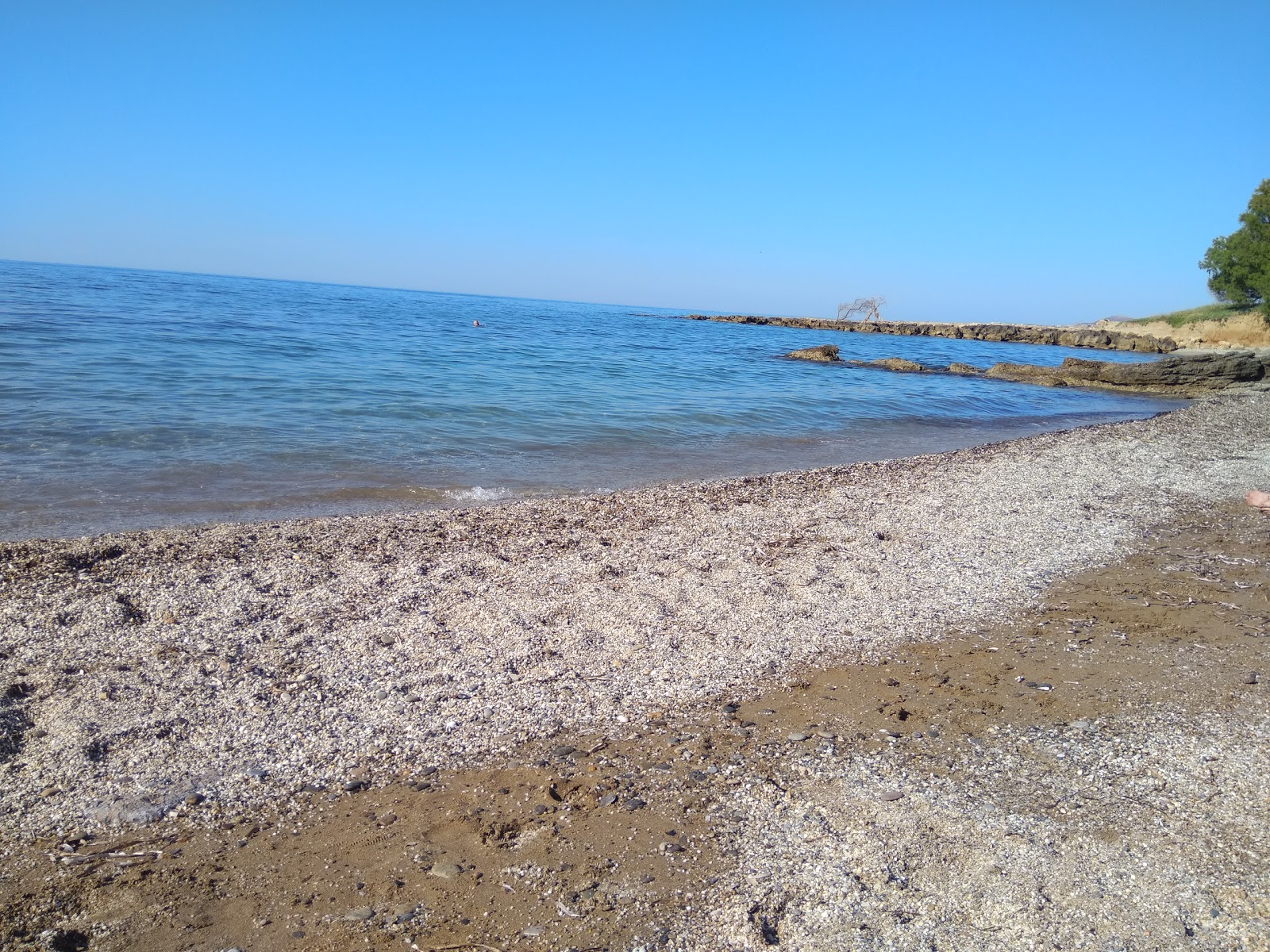 Photo of Pirgos Beach with partly clean level of cleanliness