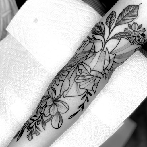 Explore tattoo ideas compass, creative tattoo ideas in Elkview, available at Andy Electric Tattoos