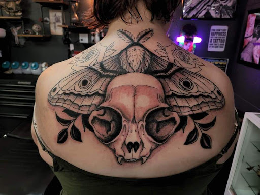 Explore bald eagle tattoo ideas, creative tattoo ideas in Redding, available at Dominant Ink