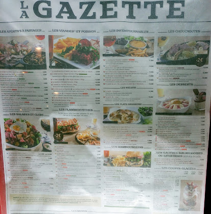 menu du restaurants 3 Brasseurs Nîmes à Nîmes