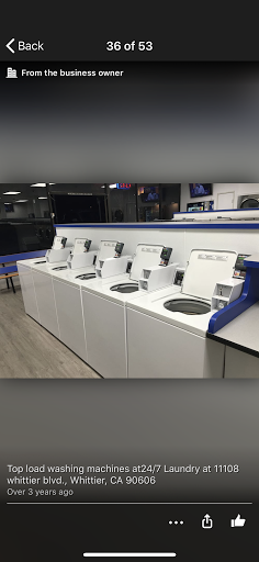 Laundromat «24/7 Laundry», reviews and photos, 11108 Whittier Blvd, Whittier, CA 90606, USA