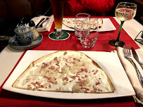 Tarte flambée du Restaurant de spécialités alsaciennes La Petite Alsace à Strasbourg - n°12