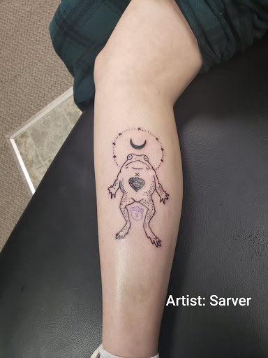 Explore mens face tattoos ideas, creative tattoo ideas in Ottawa, available at Precision Art