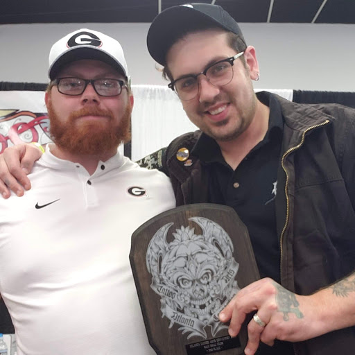 Explore men's shin tattoo ideas, creative tattoo ideas in Augusta, available at Mr. Tattoo