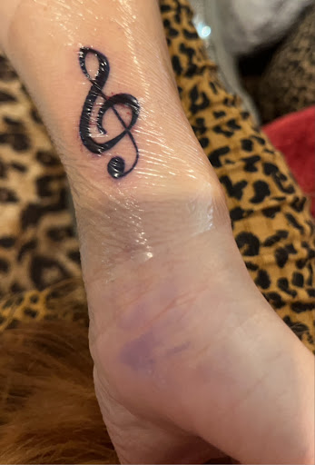 Explore brain tumor tattoo ideas, creative tattoo ideas in Abilene, available at Sacred Art