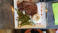Steak du Le Grillon, Restaurant, Crêperie, Grill avec Agneau de Pré-salé, produits locaux, Hôtel à Pontorson - n°2