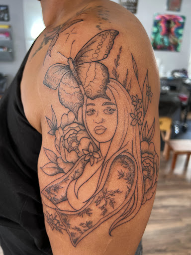 Explore nba tattoos ideas, creative tattoo ideas in Sound Beach, available at Fine Line Willy Tattoo