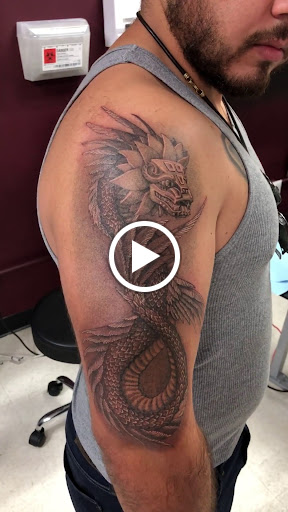 Explore xenomorph tattoo ideas, creative tattoo ideas in San Diego, available at Wylde Sydes Tattoo & Body Piercing