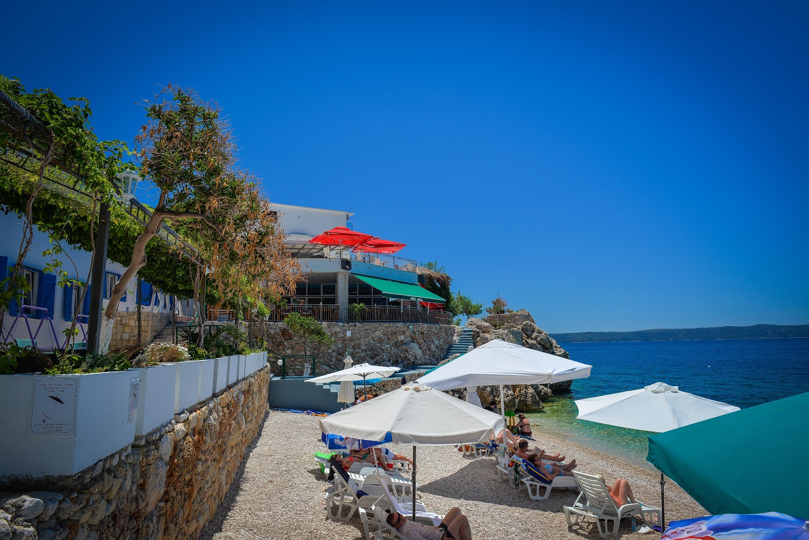 Izbitac beach'in fotoğrafı - Çocuklu aile gezginleri için önerilir