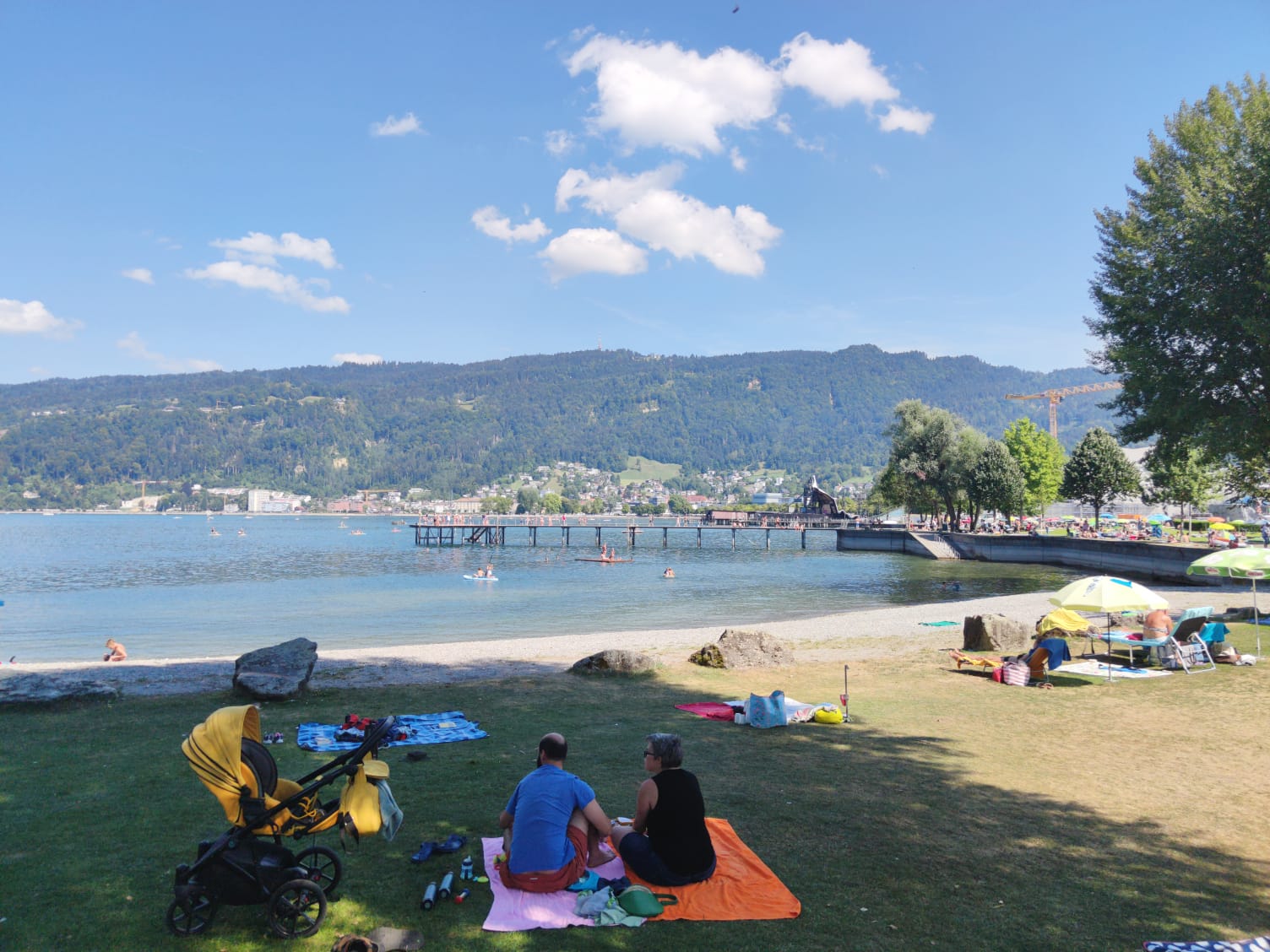 Photo de Strandbad Bregenz with Seehallenbad zone de station balnéaire
