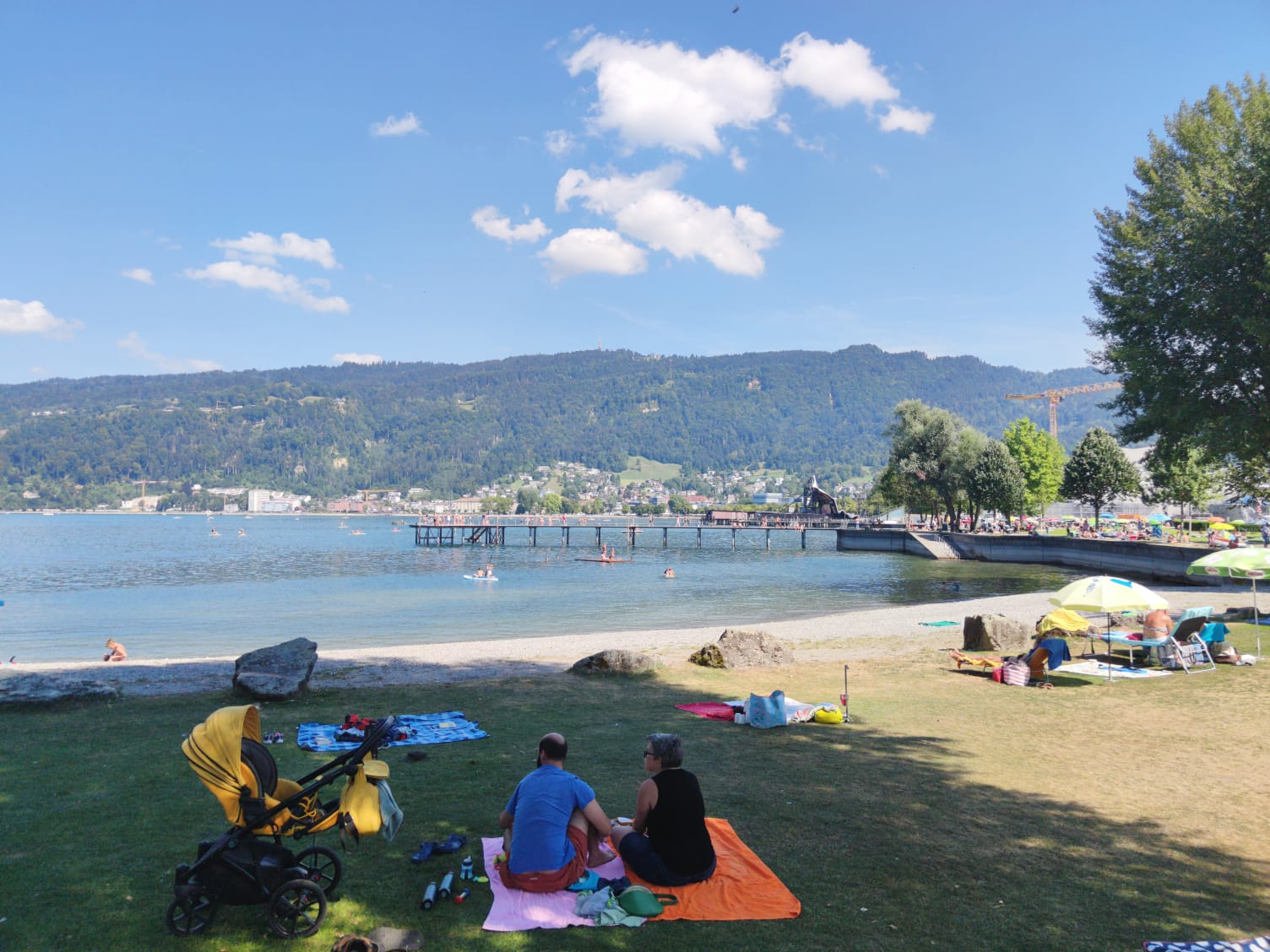 Φωτογραφία του Strandbad Bregenz with Seehallenbad με επίπεδο καθαριότητας πολύ καθαρό