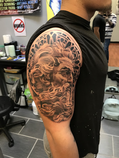 Explore japanese writing tattoo ideas, creative tattoo ideas in Fenton, available at Think Ink Tattoo Co