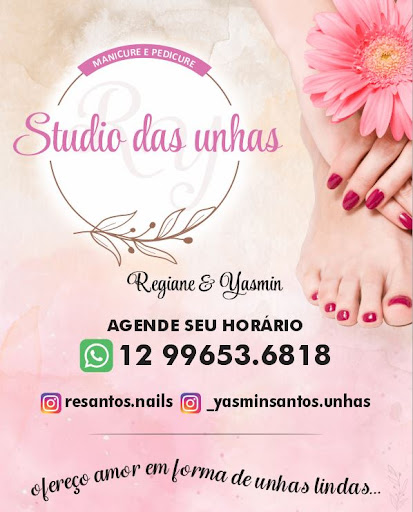 Logo da empresa - Studio das unhas Regiane