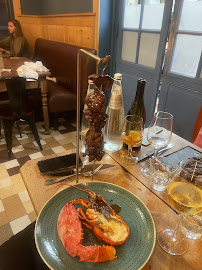 Néphropidés du Restaurant La table de Max, boeuf et homard à Lyon - n°5