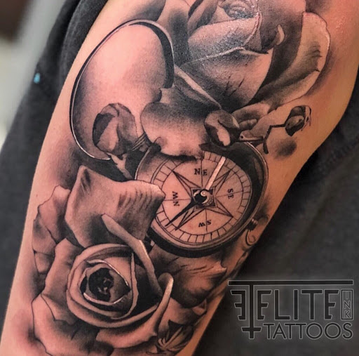 Explore butt cheek tattoo ideas, creative tattoo ideas in Myrtle Beach, available at Elite Ink Tattoos of Myrtle Beach