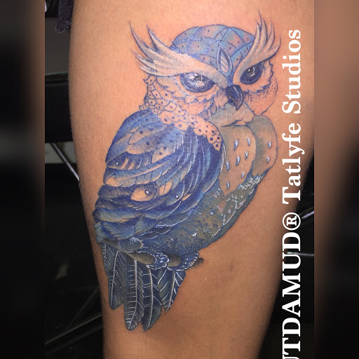 Explore dark cover up tattoo ideas, creative tattoo ideas in Savannah, available at Tatlyfe Studios