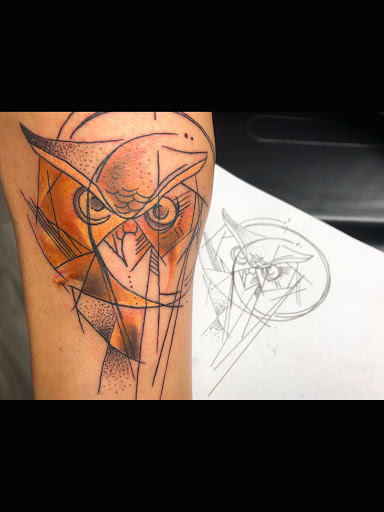 Explore mf doom tattoo ideas, creative tattoo ideas in Greenfield, available at Tattoos In Time Studio