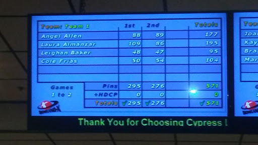 Bowling Alley «Cypress Lanes», reviews and photos, 2010 Dundee Rd, Winter Haven, FL 33884, USA