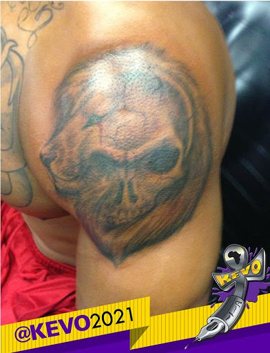 Explore chicago skyline tattoo ideas, creative tattoo ideas in Houston, available at Kevos Tattoos