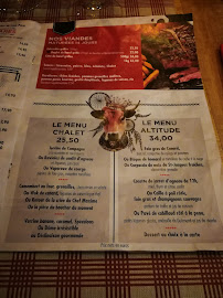 Le Châlet de mon Père Restaurant St Herblain à Saint-Herblain menu
