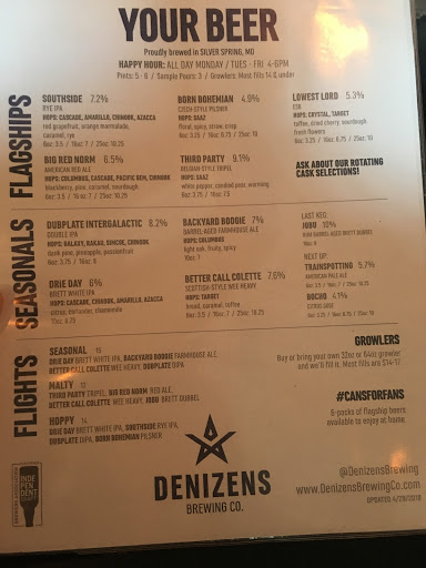 Brewpub «Denizens Brewing Co.:», reviews and photos, 1115 East West Highway, Silver Spring, MD 20910, USA