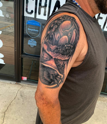 Explore picasso tattoo ideas, creative tattoo ideas in Atlantic Beach, available at The Ink Chamber Tattoo Parlor