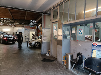 Garage des 6 routes à La Courneuve