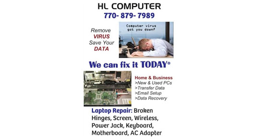 Computer Support and Services «HL Computer Sales & Repair», reviews and photos, 1525 E Park Pl Blvd, Stone Mountain, GA 30087, USA