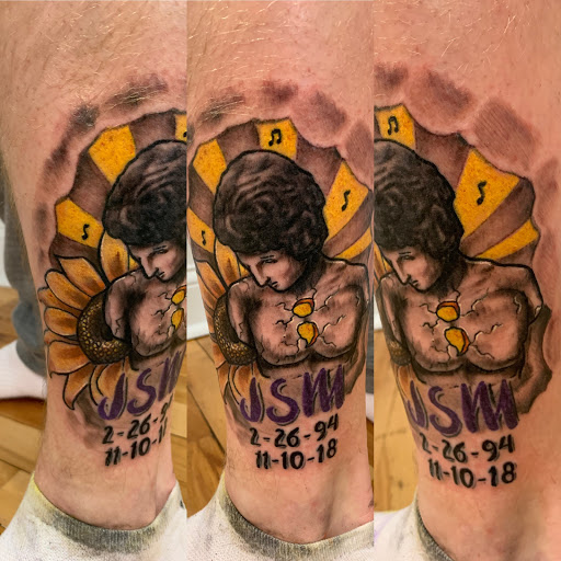 Explore ideas for initial tattoos, creative tattoo ideas in Kansas City, available at Golden Stag Tattoo and Gallery