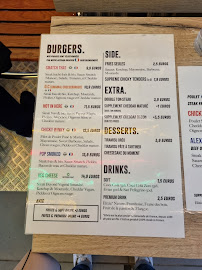 Restaurant de hamburgers MEK’LA by SMATCH BURGER - Original Smash Burger à Paris - menu / carte