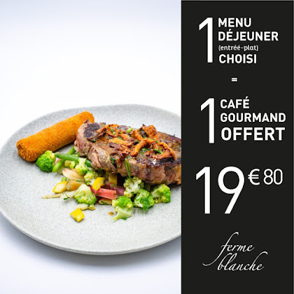 menu du restaurants Hôtel Restaurant La Ferme Blanche, The Originals Relais à Lompret
